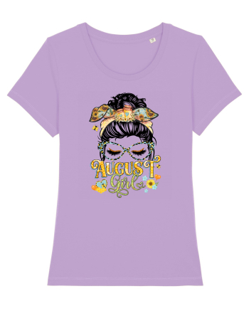 I am a August Girl Lion Leu Lavender Dawn