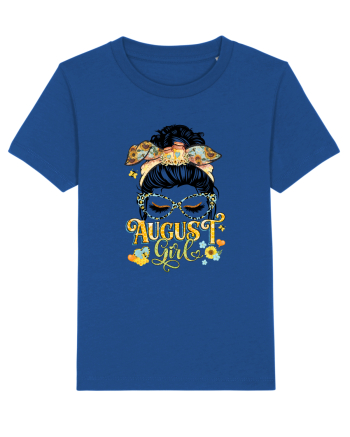 I am a August Girl Lion Leu Majorelle Blue