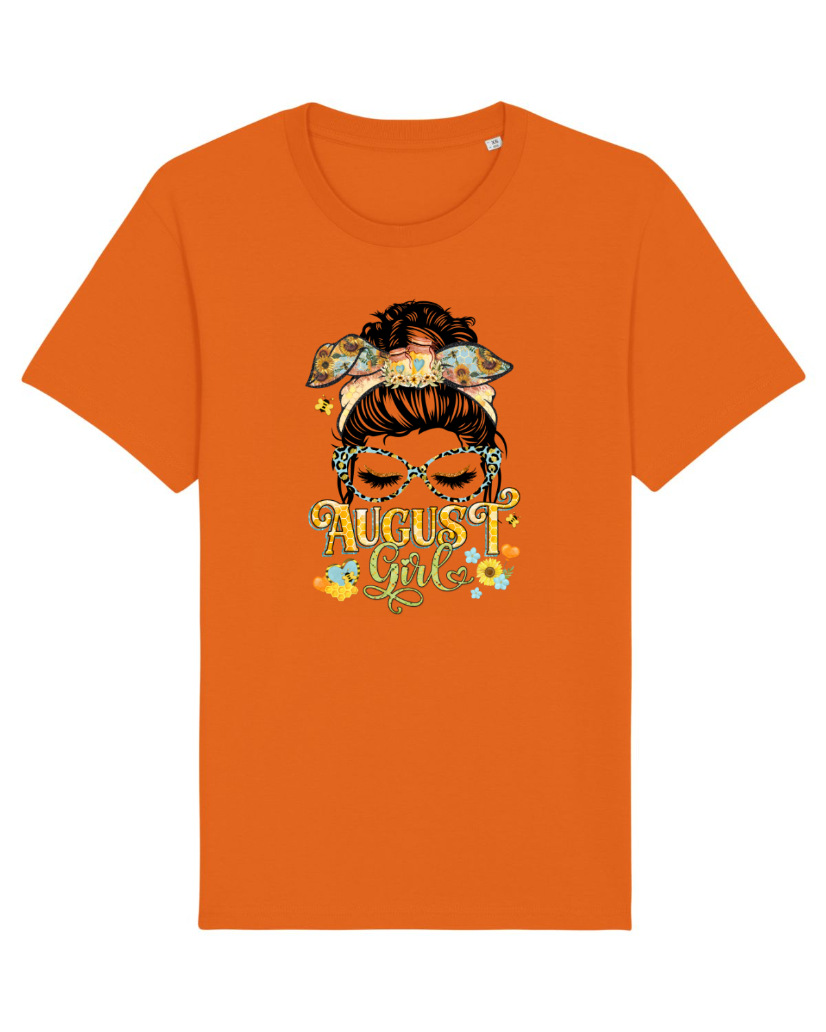 Tricou mânecă scurtă Unisex Rocker Bright Orange