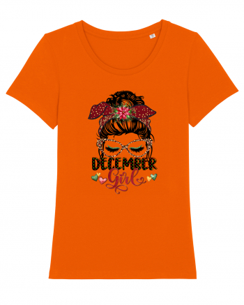 I am a December Girl Sagittarius Sagetator Bright Orange