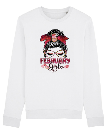 I am a February Girl Aquarius Varsator White