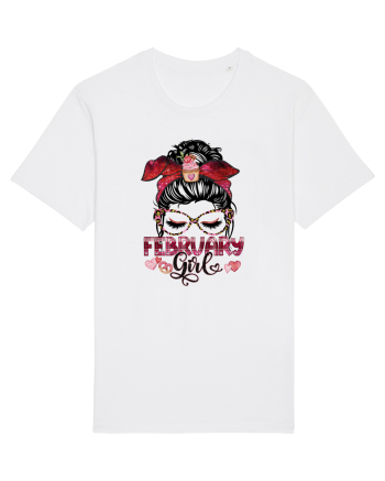 I am a February Girl Aquarius Varsator White