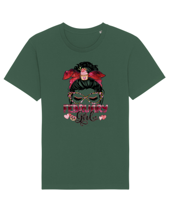 I am a February Girl Aquarius Varsator Bottle Green
