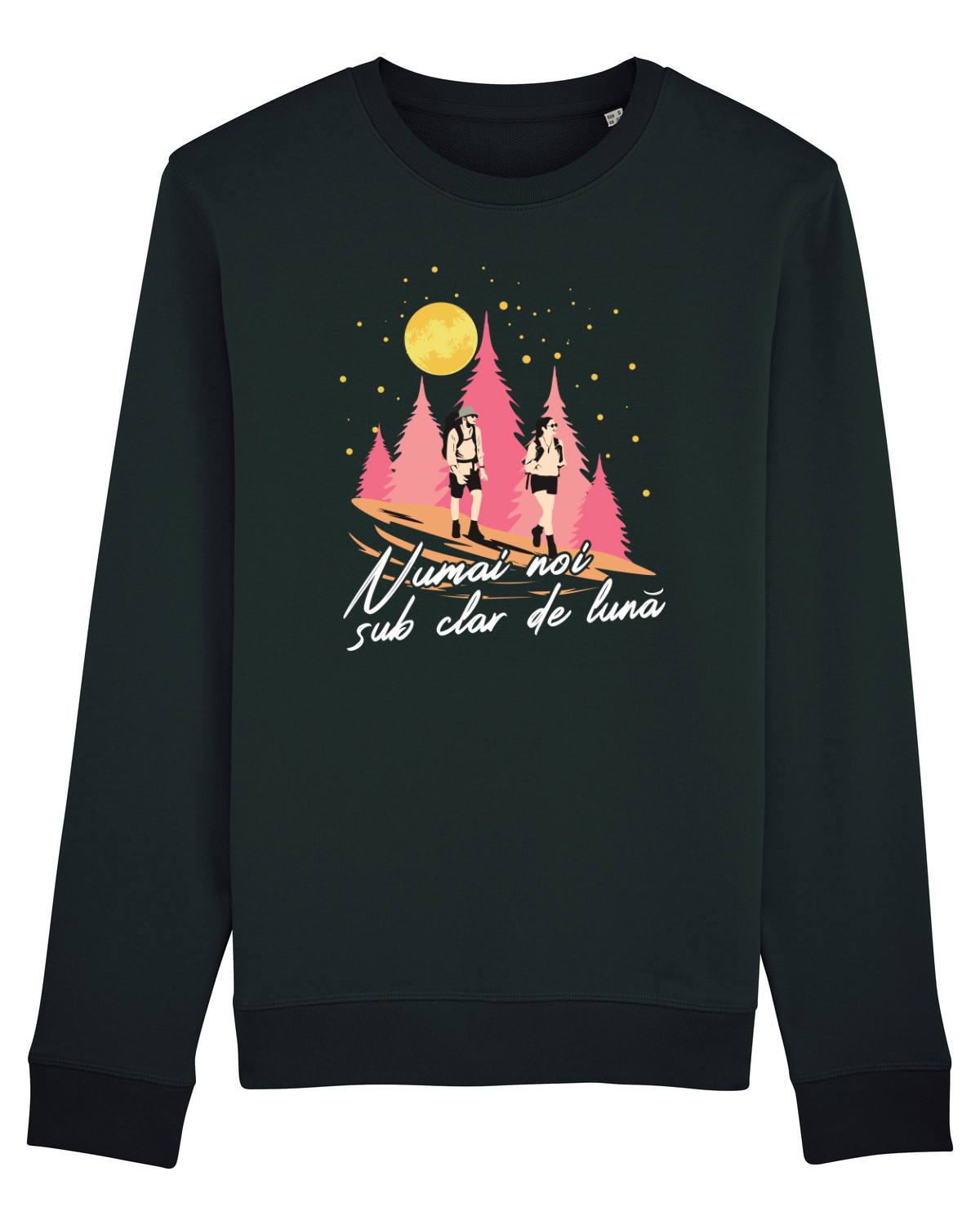 Bluză mânecă lungă Unisex Rise Black