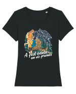A fost odată un vis frumos Tricou mânecă scurtă guler larg fitted Damă Expresser