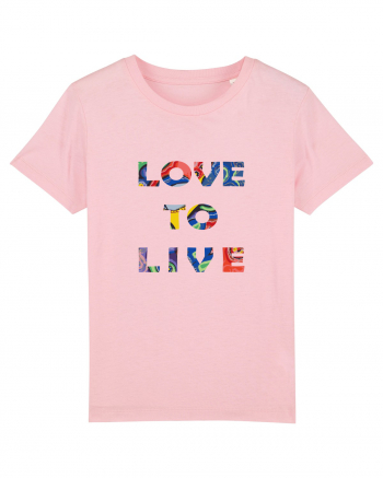 Love to Live Cotton Pink