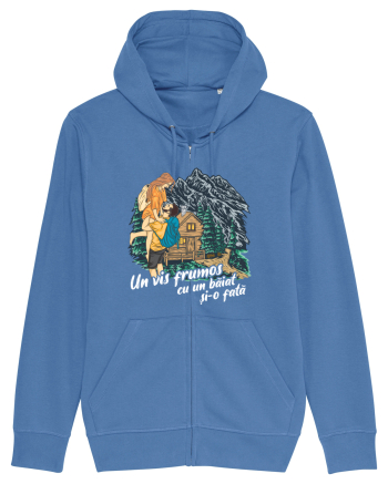 Vis frumos cu un băiat și-o fată Bright Blue