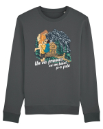 Vis frumos cu un băiat și-o fată Bluză mânecă lungă Unisex Rise
