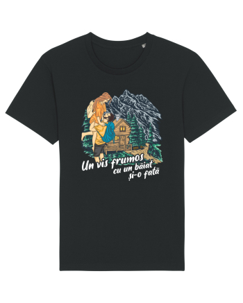 Vis frumos cu un băiat și-o fată Black
