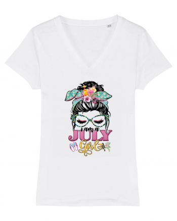 I am a July Girl - Summer Cancer Rac White