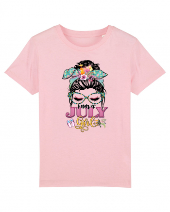 I am a July Girl - Summer Cancer Rac Cotton Pink