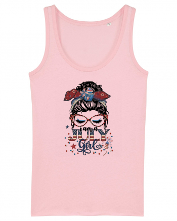 I am a July Girl - Summer USA Cotton Pink