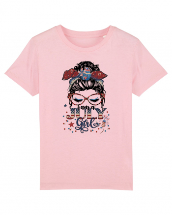 I am a July Girl - Summer USA Cotton Pink