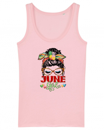 I am a June Girl Gemeni Gemini Cotton Pink