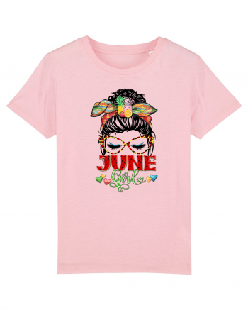 I am a June Girl Gemeni Gemini Cotton Pink