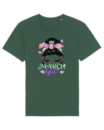 I am a March Girl - Spring Pesti Pisces Bottle Green