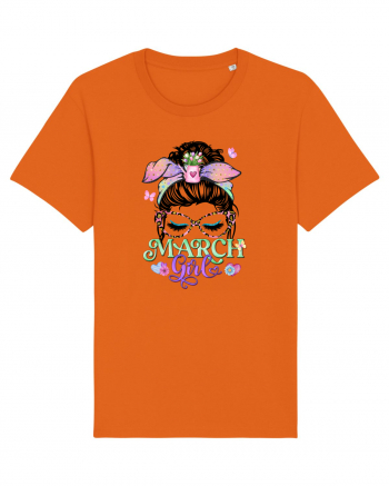 I am a March Girl - Spring Pesti Pisces Bright Orange