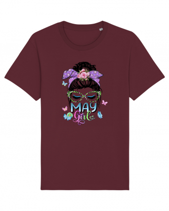 I am a May Girl Taur Taurus Burgundy