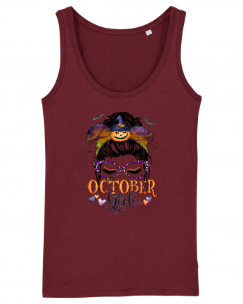 I am a October Girl - Autumn Balanta Libra Burgundy