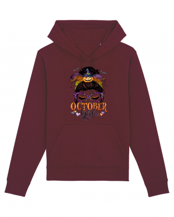 I am a October Girl - Autumn Balanta Libra Burgundy