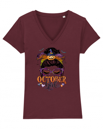 I am a October Girl - Autumn Balanta Libra Burgundy