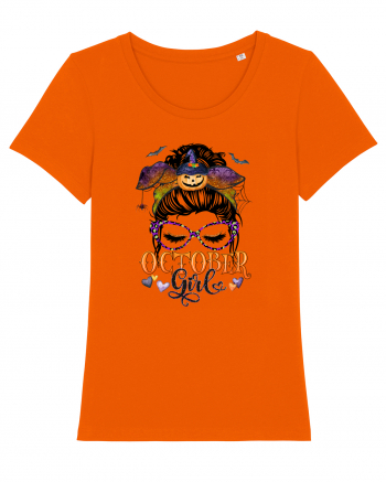 I am a October Girl - Autumn Balanta Libra Bright Orange