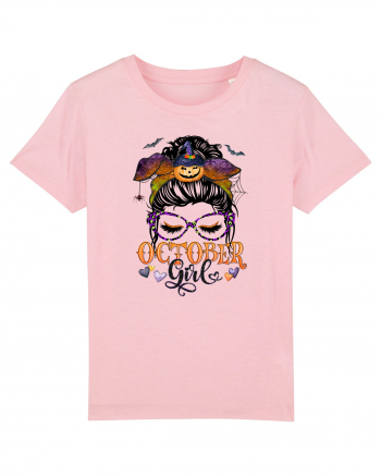 I am a October Girl - Autumn Balanta Libra Cotton Pink