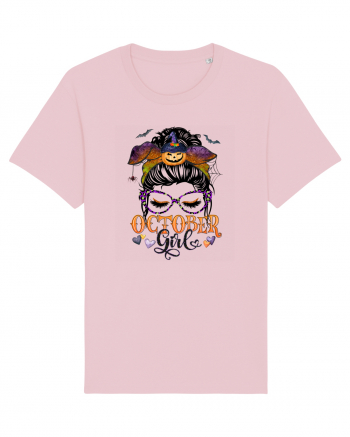 I am a October Girl - Autumn Balanta Libra Cotton Pink