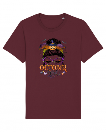 I am a October Girl - Autumn Balanta Libra Burgundy