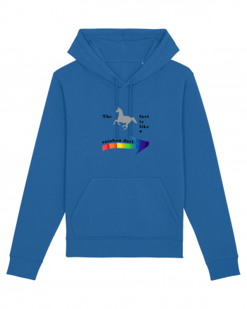 Unicorn rainbow Royal Blue