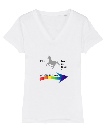 Unicorn rainbow White