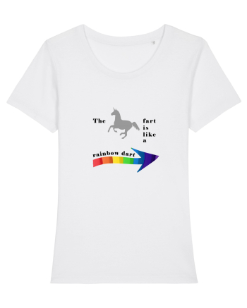 Unicorn rainbow White