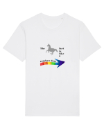Unicorn rainbow Tricou mânecă scurtă Unisex Rocker