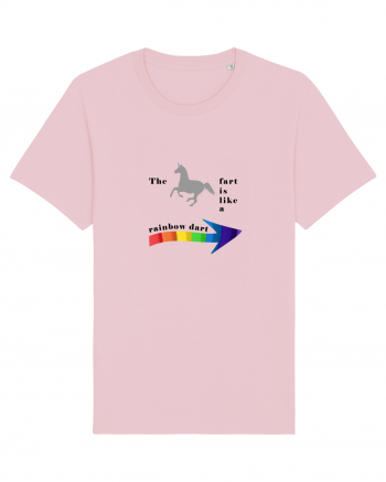 Unicorn rainbow Cotton Pink