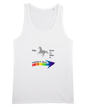 Unicorn rainbow White