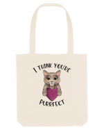 I Think You're Purrfect Sacoșă textilă