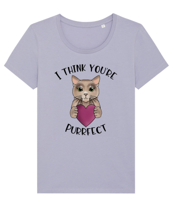 I Think You're Purrfect Lavender