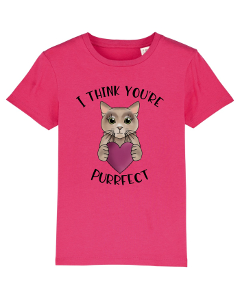 I Think You're Purrfect Raspberry