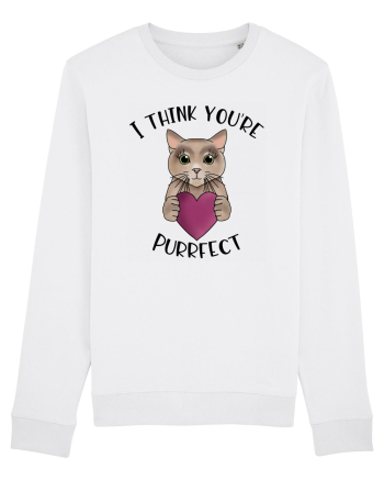 I Think You're Purrfect White