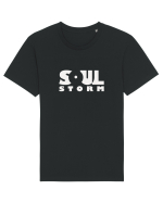 SOUL STORM - white Tricou mânecă scurtă Unisex Rocker