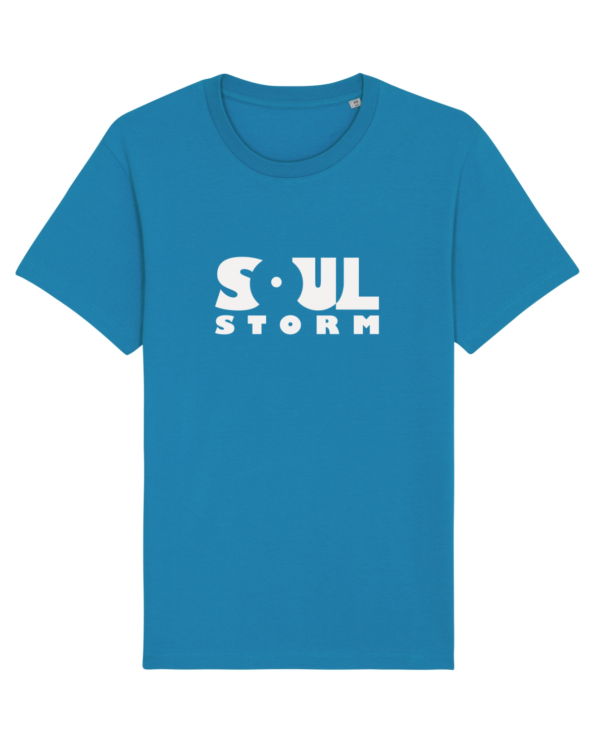 Tricou mânecă scurtă Unisex Rocker Azur