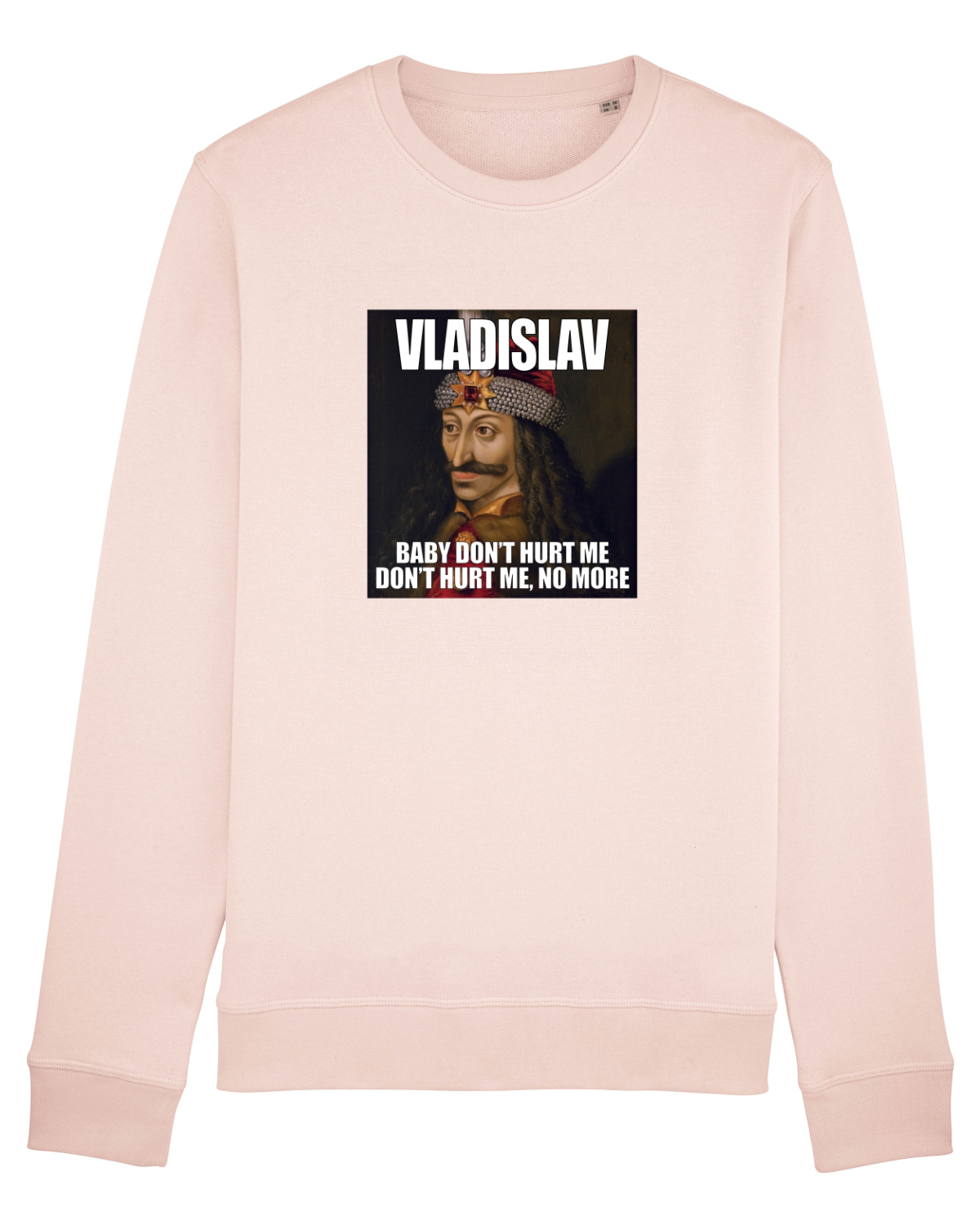 Bluză mânecă lungă Unisex Rise Candy Pink