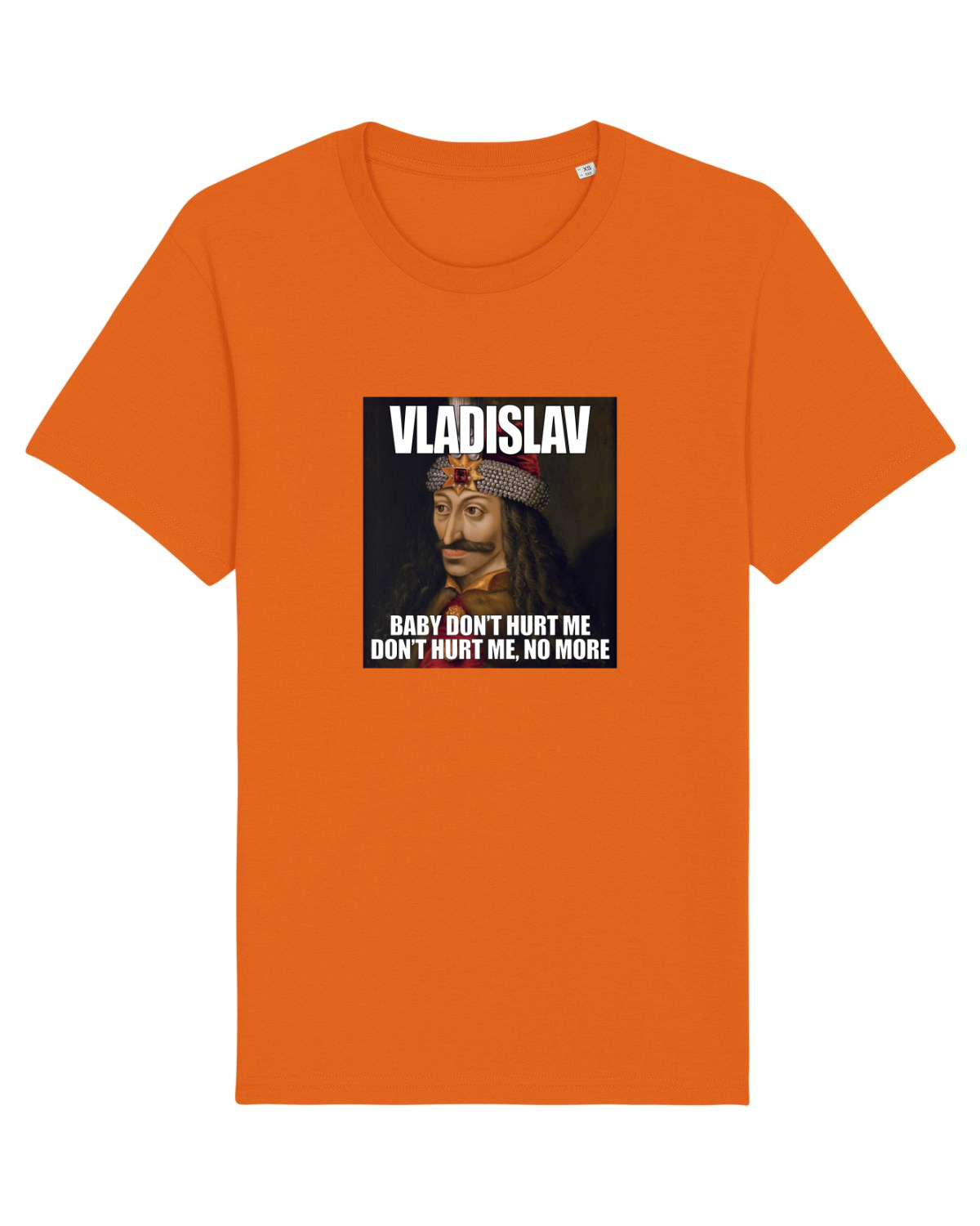 Tricou mânecă scurtă Unisex Rocker Bright Orange