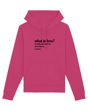 What is love? (negru) Raspberry