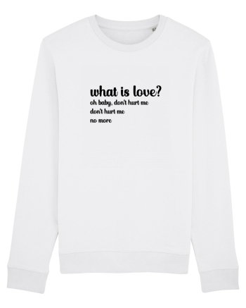 What is love? (negru) White