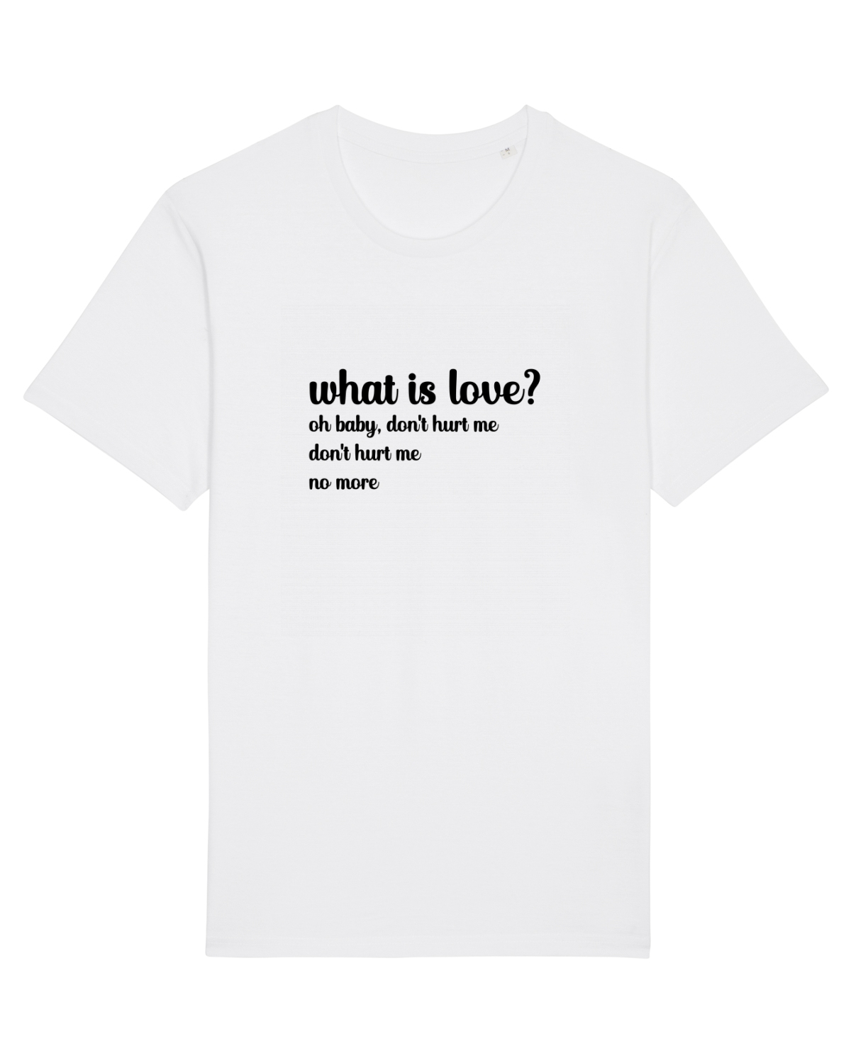 Tricou mânecă scurtă Unisex Rocker White