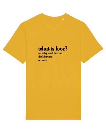 What is love? (negru) Spectra Yellow
