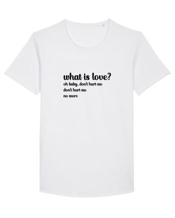 What is love? (negru) White