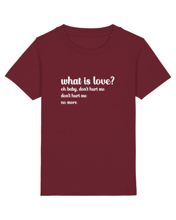 What is love? (alb) Burgundy