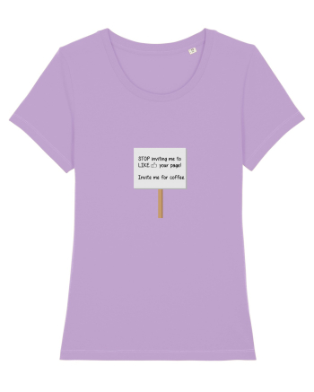 Coffee Invitation Lavender Dawn